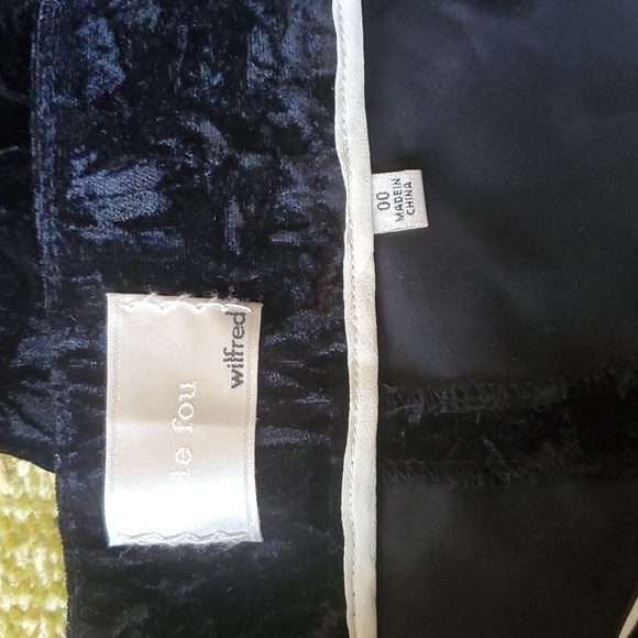 velvet flare pants - Picture 2 of 4